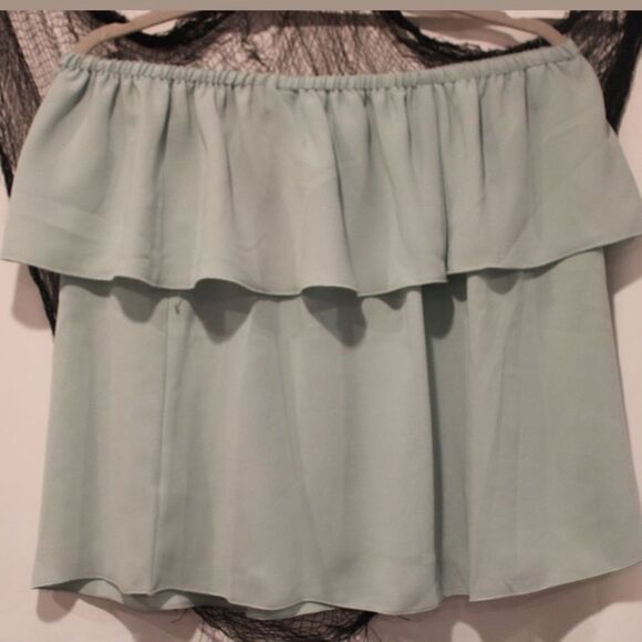 Aritzia Wilfred Pomener Blouse Off Shoulder - Picture 2 of 4